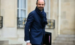 Le Premier ministre Edouard Philippe, le 13 décembre 2017 à l'Elysée, à Paris