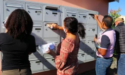 Saint-Leu : la distribution des masques " grand public " a débuté 