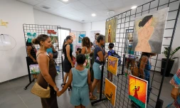 Département : "Autour de la peinture", une exposition où la douleur se transforme en couleur