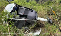 crash hélicoptère  Robison mafate 