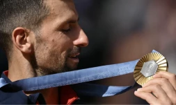 Novak Djokovic à Paris à Paris le 4 août 2024