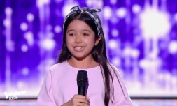 The Voice Kids : Joy, jeune réunionnaise, passe les audition à l'aveugle ce samedi
