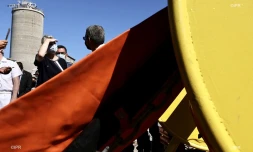 Bérangère Abba au Port