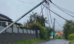 cyclone intense Batsirai dégats saint-denis la bretagne chemin montauban