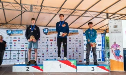 Escalade : Léo Grosset vainqueur de la Coupe d'Europe de vitesse