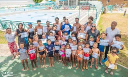 Le Port : une trentaine d'enfants et de jeunes diplômés pour le dispositif "J'apprends à nager"