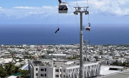 Téléphérique de la Cinor : exercice d'évacuation grandeur nature