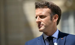 Emmanuel Macron à l'Elysée, à Paris, le 1er juillet 2022