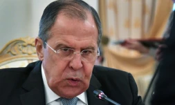 Le chef de la diplomatie russe Sergueï Lavrov à Moscou, le 23 janvier 2017