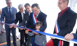 Inauguration de la station d'eau potable au Tévelave
