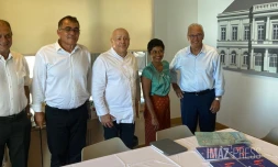Ericka Bareigts reçoit Thierry Marx