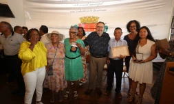 Saint-Pierre : remise de médaille d'honneur 