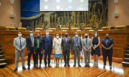 Huguette Bello a présidé le comité de suivi interrégional de l'océan Indien 