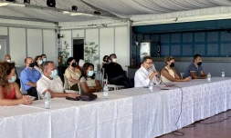 Patrick Lebreton présente sa liste "La Réunion des Territoires"