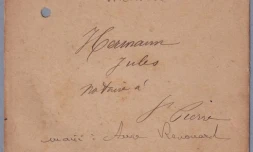 Document archives de Jules Hermann