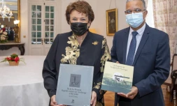  Le Département présente l'évolution du projet du musée de Villèle à Roselyne Bachelot 