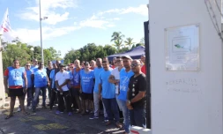 Mobilisation prison le port