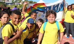 Journée intercentres de loisirs, à Plateau Caillou 