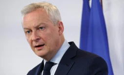 Le ministre de l'Economie et des Finances Bruno Le maire, le 24 avril 2024 Ă Paris
