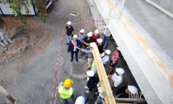 Chantier de l'école de Grand Fond