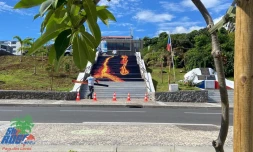 Sainte-Rose inaugure un nouvel escalier haut en couleurs