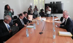 Arrivée ministre éducation 17 août 2017