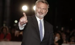 L'acteur Sam Neill arrive à la premiÚre du film "Blackbird" dans le cadre du Festival international du film de Toronto, à Toronto, au Canada, le 6 septembre 2019 © Geoff Robins / AFP/Archives