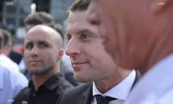 Emmanuel Macron en visite à La Réunion
