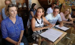 Les représentants de la Fédération autonome de la fonction publique hospitalière de La Réunion (FAFPH) demandent le départ de la direction du CHU.