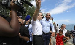 Emmanuel Macron en visite à La Réunion