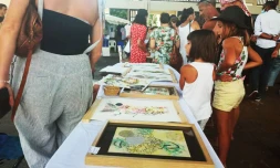 Retour sur le Marché de l'Art à Saint-Gilles-les-Bains