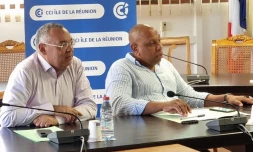 l'intersyndicale des taxis de la Réunion reçus à la préfecture
