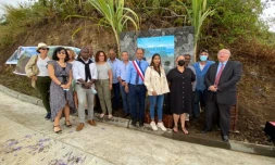 Inauguration des voies d'exploitation Bras-Mort et Furcy 