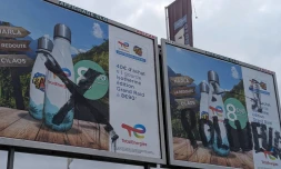 TOTAL ment Raid de greenwashing: application du décret d'interdiction à la peinture!