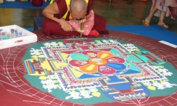 mandala moine tibétains