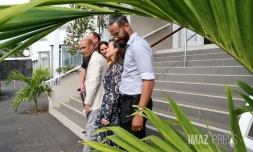 Les six députés de la Nupes célèbrent leur victoire avec Huguette Bello