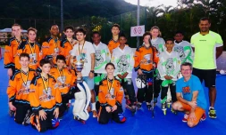 Roller-Hockey: les jeunes Cyclones de Saint-Paul sacrés Champions de la Réunion