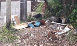 Déchèterie sauvage à Saint-Joseph