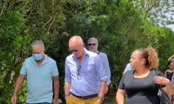 Saint-Paul : Cyrille Melchior sensibilise Édouard Philippe au grand chantier du Musée de Villèle [?]