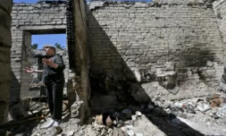  Dans les "villes martyres" près de Kiev, on déblaie pour reconstruire