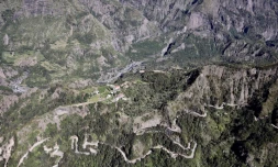 Route ilet à cordes