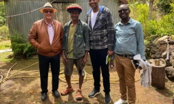 Le Sidelec Réunion présente Mafate Village Solaire à une délégation Rwandaise