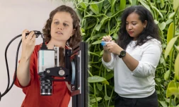 Daphné Lemasquerier et Cathucia Andriamihaja