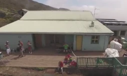 Assenissement des déchets au gîte du Piton des Neiges