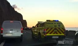 Route du littoral : accident à la sortie ouest, 7 km d'embouteillages dans le sens Saint-Denis vers La Possession 