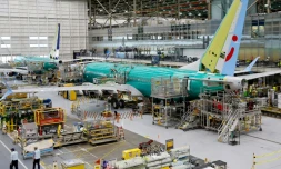 Un Boeing 737 MAX à l'usine de Renton (Etat de Washington), le 25 juin 2024