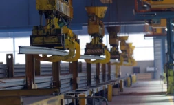 Une usine Tata Steel à Hayange dans le nord-est de la France le 29 septembre 2011