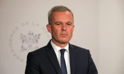 Le ministre de l'Environnement François de Rugy, le 10 juillet 2019 à l'Elysée, à Paris