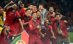 Le Portugal vainqueur de la première Ligue des nations après sa victoire sur les Pays-Bas à Porto, le 9 juin 2019 