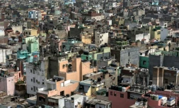 Vue de New Delhi le 14 avril 2015